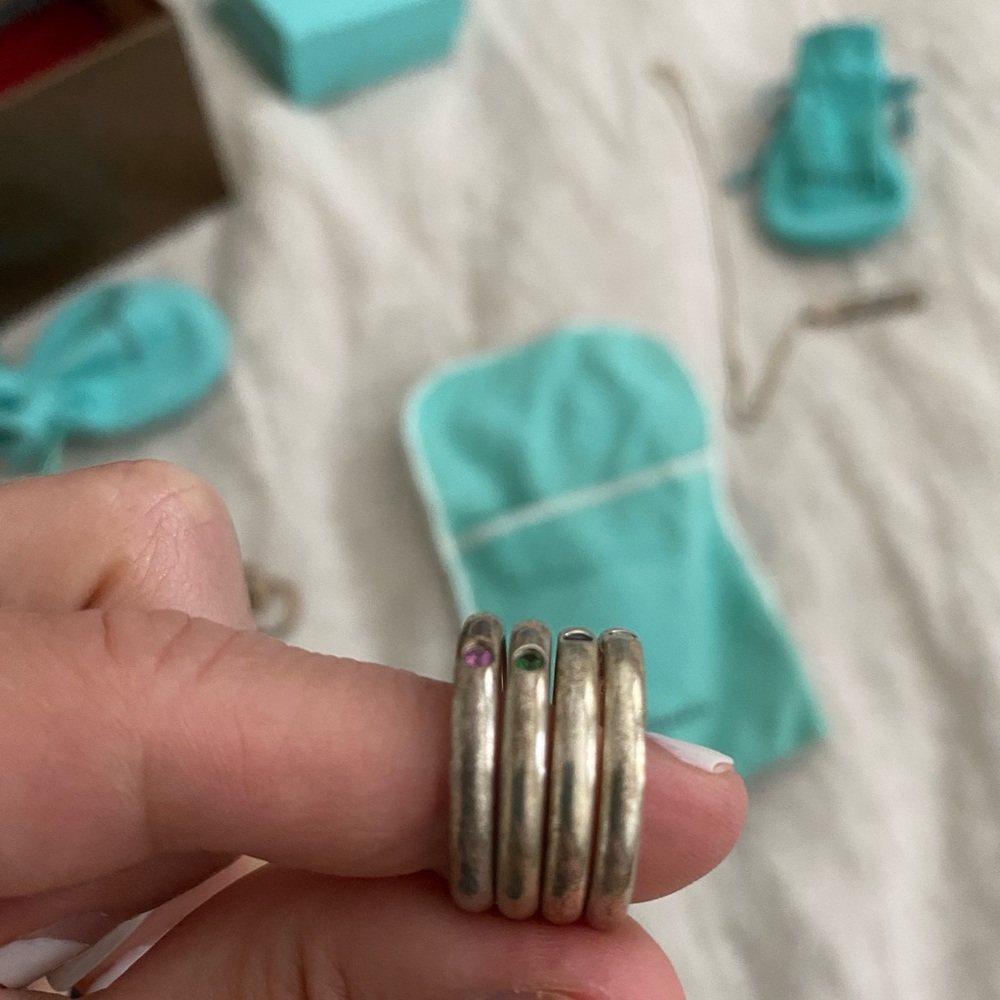 Tiffany stackable bands - Picture 3 of 3